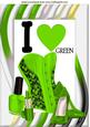 I Love Green! Ladies Access with Basque & Shoes A4