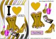 I Love Gold! Ladies Access with Basque & Shoes