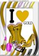 I Love Gold! Ladies Access with Basque & Shoes A4