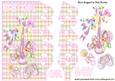 Sweet Baby Girl, with Rattle and Shoes Word Card