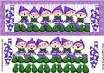 Santas Elves Having Some Fun in Purple Dl
