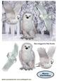 Beautiful Snow Owls in Icicle Glazier