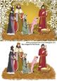 Nativity Scene with Three Wise Men