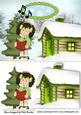 Little Girl Carol Singing in the Snow