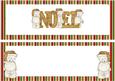 Noel Christmas Teddys in Santa Hats Insert Dl