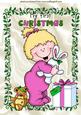 Ooh! My First Christmas Baby in Pink A4