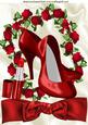 A Touch of Sexiness, Red Roses and Shoes A4