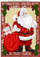 Lovely Big Santa, with Cheeky Star A4