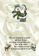 Lovely Santa in Green with Snowman Insert with Insert