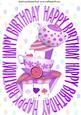 Weird & Wonderful , Wonderland Birthday Cake A4