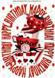 Weird & Wonderful Red Wonderland Cake A4