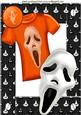 Scream If You Dare! with Mask and T Shirt A4