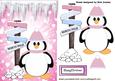 Little Lost Penguin in Snow Hat