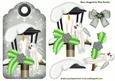 Little Bird in Silver Warming - on a Tag