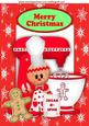 Gingerbread Man Baking with Food Mixer A4