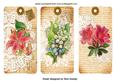 Pretty Vintage Floral Tags on Doilies