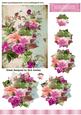 Pretty Vintage Flowers in Star Pyramids