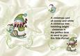 Snowman on a Sledge A5 Insert with Verse