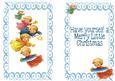 Little Vintage Musical Angels A5 Insert