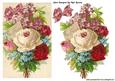 Pretty Vintage Bouquet of Roses and Flowers
