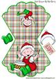 Cute Baby with Drum Rocker/wobble Card