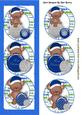 Little Bears with Baubles in Blue, Dl