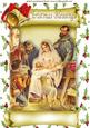And They All Came to See Baby Jesus on a Scroll A4