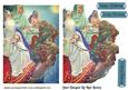 Mary and Joseph in Bethlehem on Camels