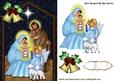Christmas Nativity with Baby Jesus and Bells