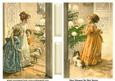 Vintage Children Gazing at the Christmas Tree Cards
