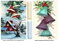Winter Bells in Snow Scene Cards