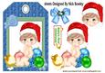Baby Boys 1st Christmas on a Tag