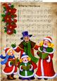 We Wish You a Merry Christmas Carol Singers A4