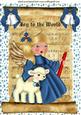 Joy to the World! Little Angel in Blue with Lamb A4