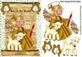 Joy to the World! Angel in Gold with Lamb