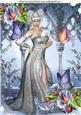 Flower Faerie with Butterflies in the Garden A4