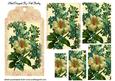 Pretty White Vintage Flowers Pyramids