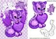 You Make My Heart Purrr! Kitty on Frill Heart