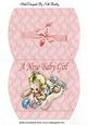 Sweet Baby Girl on a Lace Pillow Box