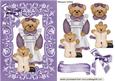 Mummy Bear with Teddy in Ornate Frame