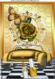 I Love My Gold Sports Car, with Rose and Lippy A4