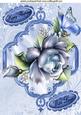 Blue Roses, Blue Butterfly A4