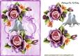 Summer Roses with Doves