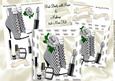 Silver Stripe Boots with Makeup 8x8 Mini Kit