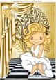 I Feel Like a Star! with Gold Drapes