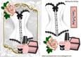Pretty White Basque, , Makeup and Rose