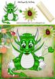 Cute Little Green Dragon 8x8