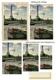 Beautiful Pyramids of Paris with Eiffel Tower