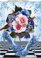 Pretty Lace Shoes, Little Bird& Flowers A4