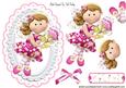 Little Faerie with a Pink Flower